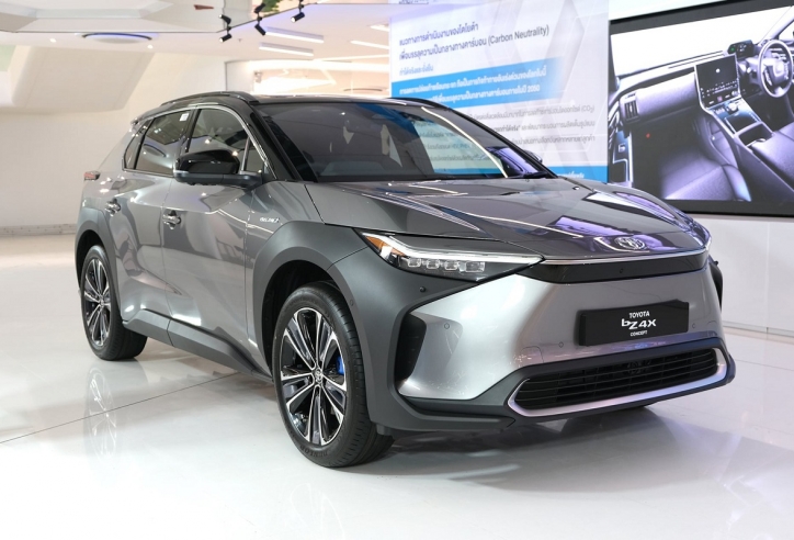 Cận cảnh mẫu SUV điện mới của Toyota: thiết kế đẹp, cạnh tranh EV6, Ioniq 5