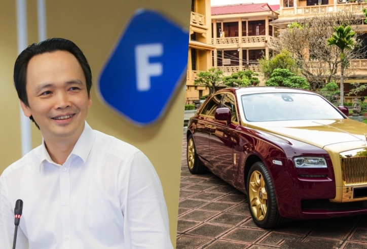 Ngân hàng thu giữ siêu xe sang Rolls-Royce mạ vàng của ông Trịnh Văn Quyết