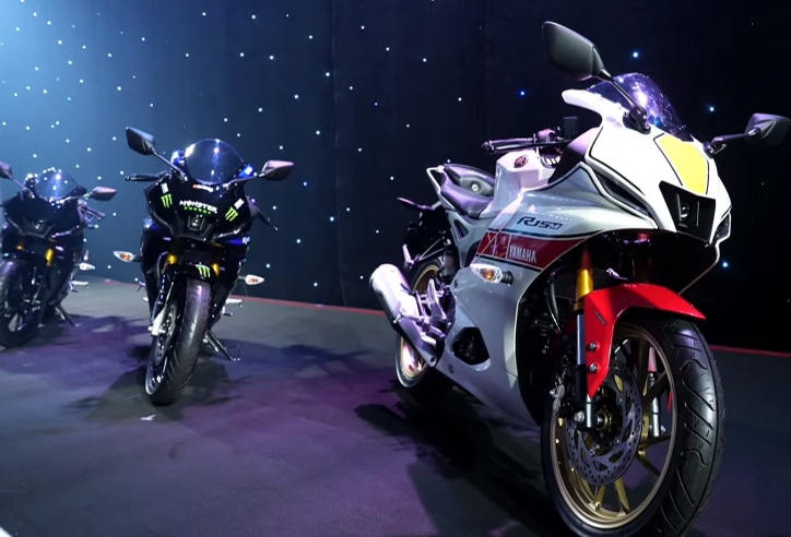 Yamaha chính thức ra mắt 3 mẫu xe mới: R15 V4 “gây sốt” với khách Việt