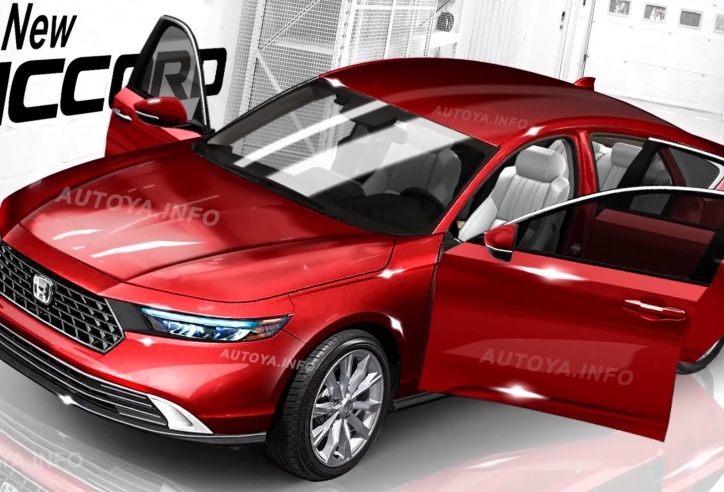 Honda Accord 2023 lộ diện trong thiết kế mới, sắp ra mắt đấu Camry, Mazda 6