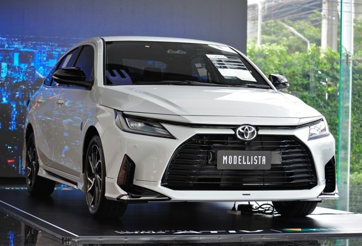 Cận cảnh Toyota Vios 2023 'lột xác' với gói độ Modellista, thoát mác xe taxi