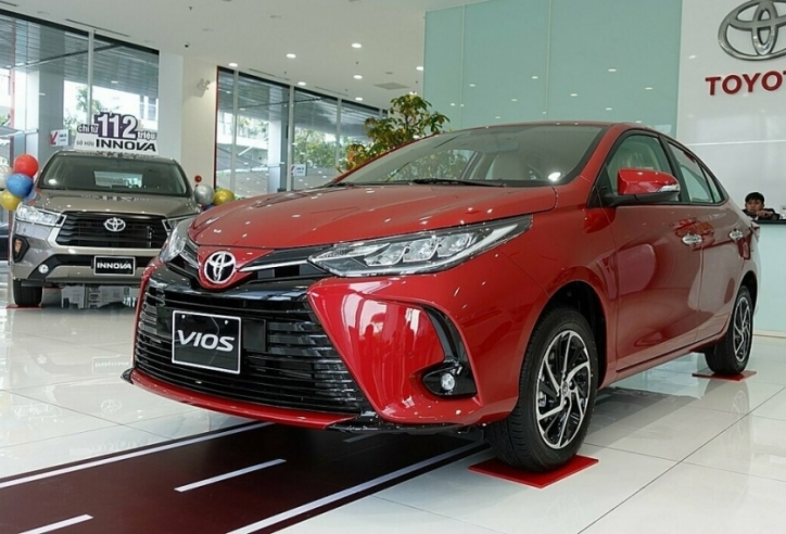 10 ô tô bán chạy nhất Việt Nam năm 2022: Toyota Vios đầu bảng