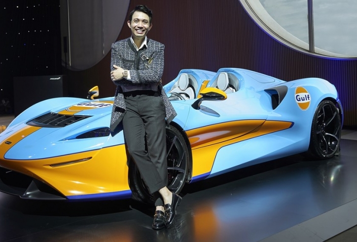 Minh “Nhựa” chốt đơn siêu xe McLaren Elva có giá gần 143 tỷ đồng