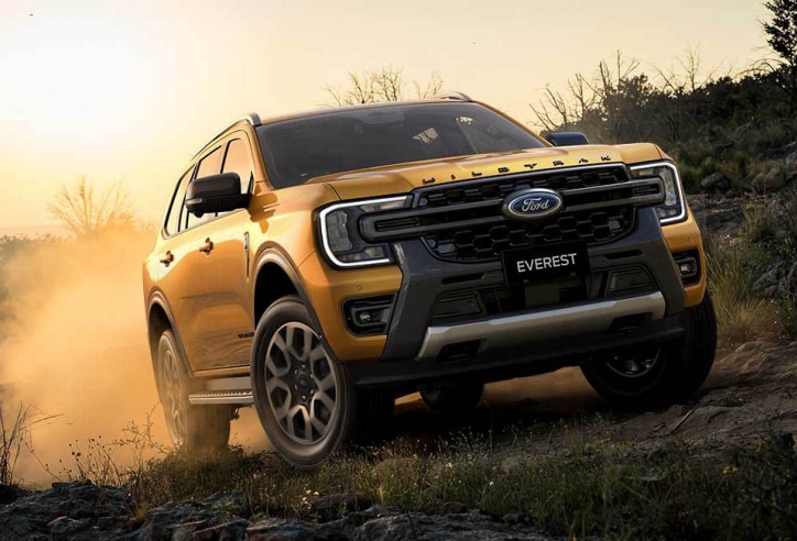 Ford Everest Wildtrak 2023 ra mắt – nung nóng phân khúc SUV hạng D