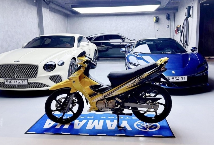 Trước sinh nhật, Cường Đô-la được tặng xe Yamaha 125ZR hàng hiếm