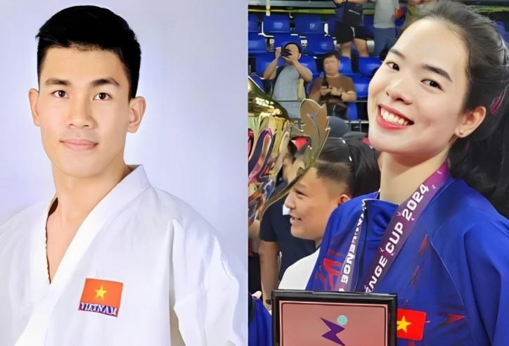 Cầm cờ SEA Games, bộ đôi VĐV Việt Nam đỉnh cả thành tích lẫn nhan sắc