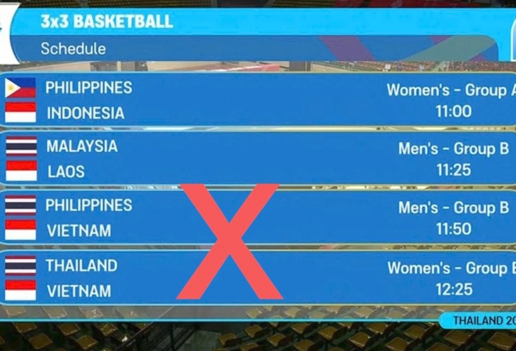 Không chỉ Việt Nam, Thái Lan liên tục sai quốc kỳ tại SEA Games 33