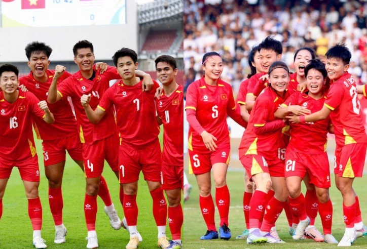 CĐV Thái Lan dậy sóng khi Việt Nam vào chung kết cả nam lẫn nữ