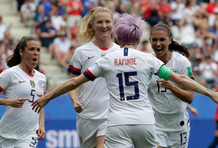 ĐT nữ Mỹ gặp tổn thất lớn khi đấu với Việt Nam ở World Cup
