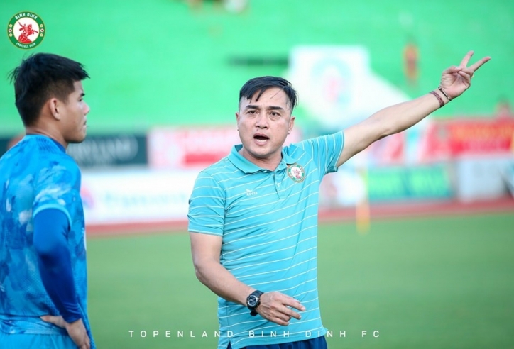 HLV Bình Định phản hồi về việc 'chơi chiêu' câu giờ trước Viettel