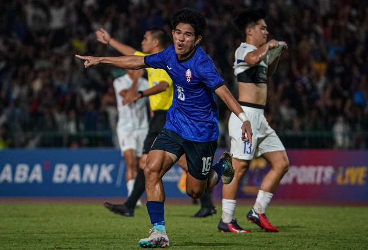 U23 Campuchia khởi đầu thuận lợi, dễ dàng đè bẹp U23 Brunei
