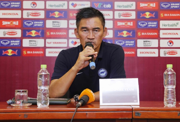 Gần hết cơ hội đi tiếp, HLV Singapore nói một điều đến U23 Việt Nam