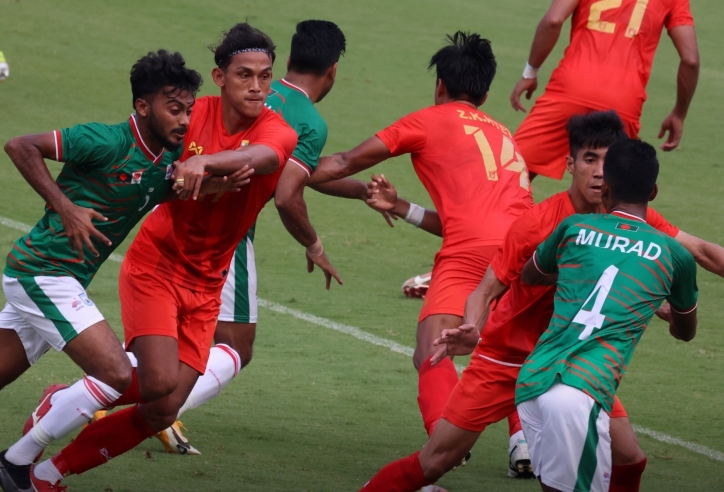 Trực tiếp Trung Quốc 3-0 Myanmar: Trung Quốc áp đảo