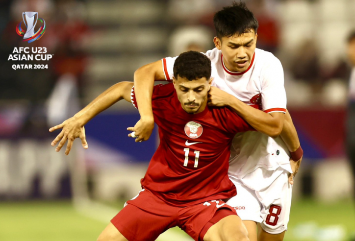 U23 Indonesia nhận 2 thẻ đỏ, thất bại trước chủ nhà Qatar