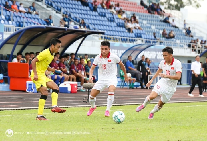 Trực tiếp U22 Việt Nam vs U22 Malaysia, 18h35 hôm nay 10/9