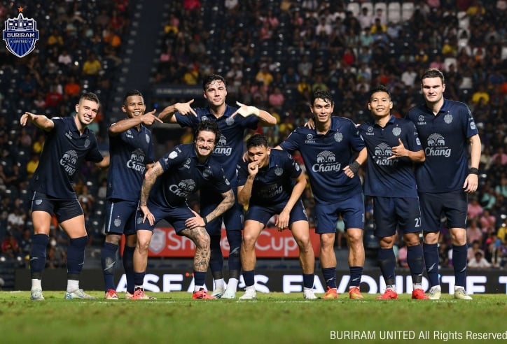 Thua CAHN, Buriram United 'xả giận' với chiến thắng 7 bàn