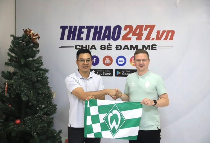 Thể Thao 247 và CLB Werder Bremen đạt thỏa thuận hợp tác truyền thông