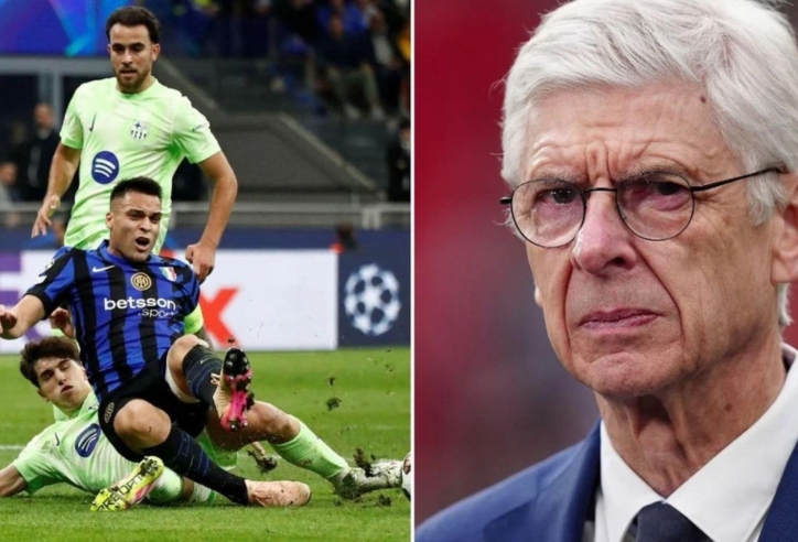 Wenger lên tiếng thẳng thừng về tranh cãi ở trận Inter vs Barca