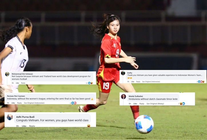 CĐV Đông Nam Á đồng loạt phản ứng về trận Việt Nam thắng 4-0 Indonesia