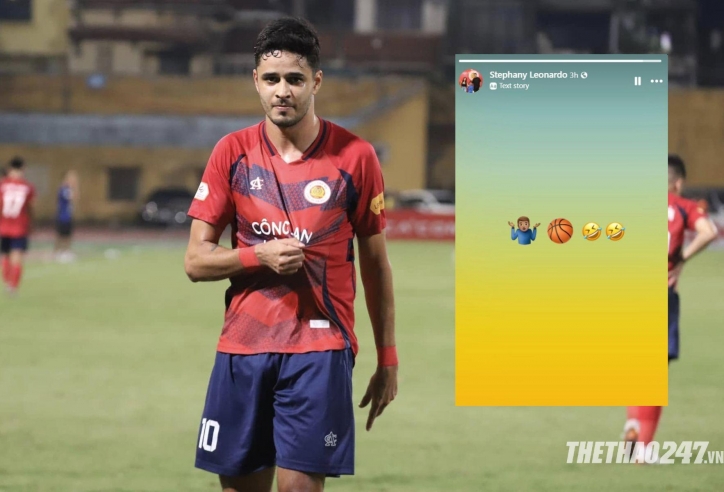 Tiền đạo Brazil phản ứng khi không có tên trong Đội hình tiêu biểu V.League