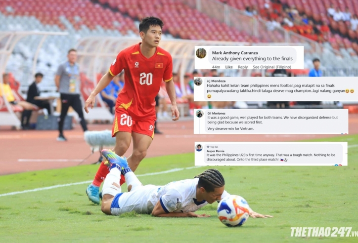 CĐV Philippines đồng loạt lên tiếng sau trận thua U23 Việt Nam