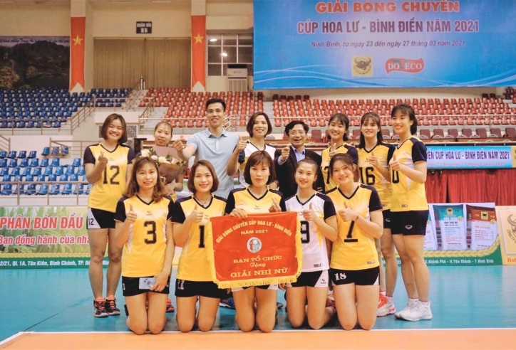 Đội hình Geleximco Thái Bình tham dự giải bóng chuyền VĐQG 2021
