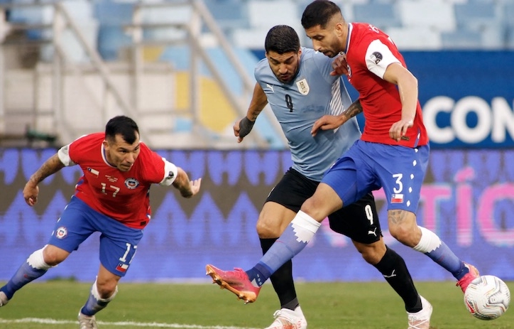 Video bàn thắng Chile 1-1 Uruguay | Copa America 2021