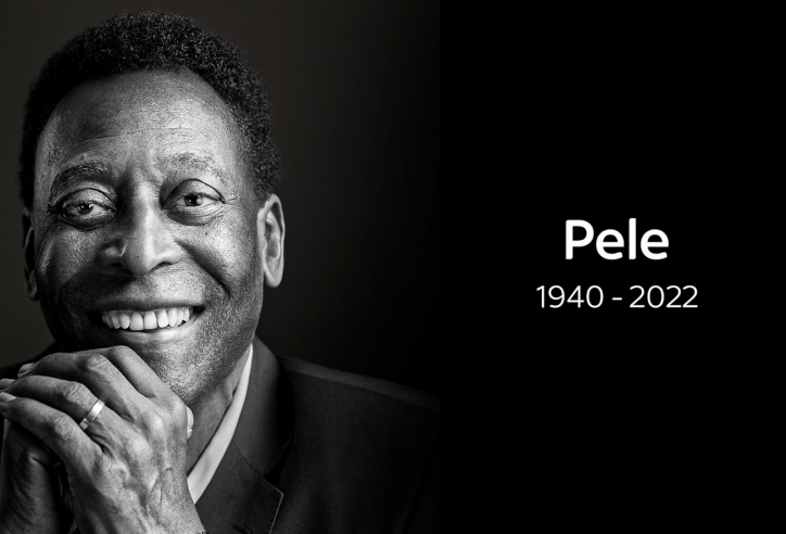 'Vua bóng đá' Pele qua đời ở tuổi 82