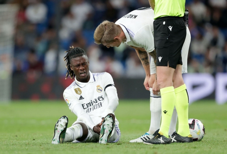 Camavinga chấn thương, lỡ trận gặp Man City cùng Real Madrid?