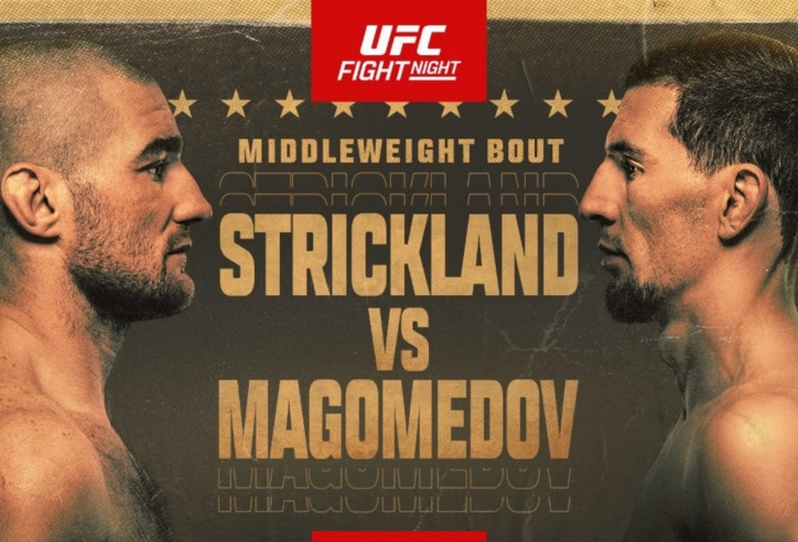 UFC on ESPN 48: 'Tarzan' Sean Strickland đối đầu với 'Kẻ vô danh' Abusupiyan Magomedov