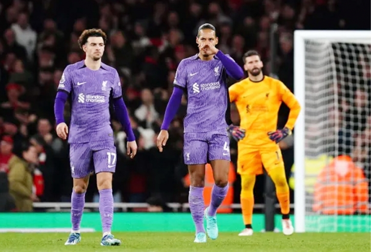 Van Dijk lên tiếng về sai lầm tai hại khiến Liverpool thua Arsenal