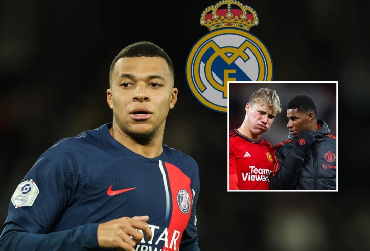 PSG muốn lấy tiền đạo Man Utd thay Mbappe