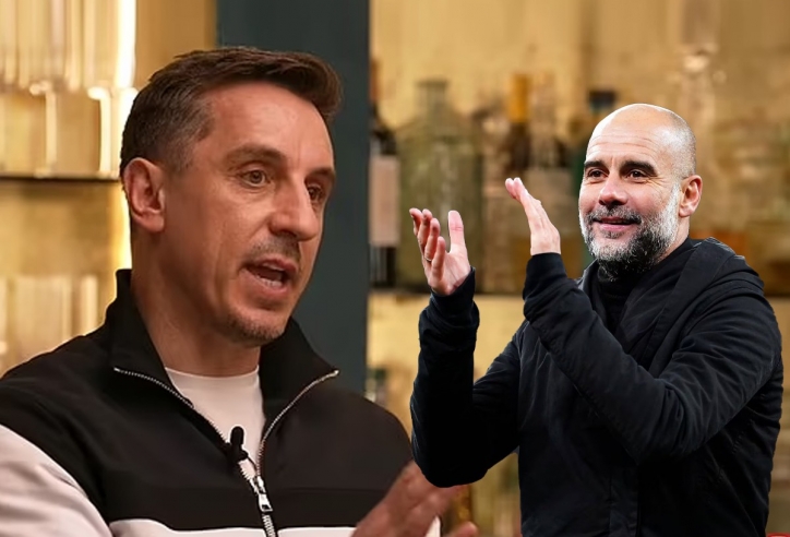 Pep Guardiola cảm ơn Neville nói Man City... nhàm chán