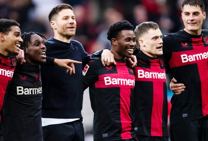 Leverkusen cắt đứt chuỗi vô địch của Bayern, lần đầu tiên lên đỉnh Bundesliga