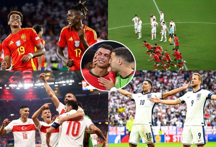 Vòng 1/8 Euro 2024: Thất vọng, tiếc nuối và nước mắt Ronaldo