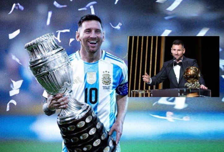 Vô địch Copa America 2024, Messi nhảy 4 bậc đua Quả bóng vàng