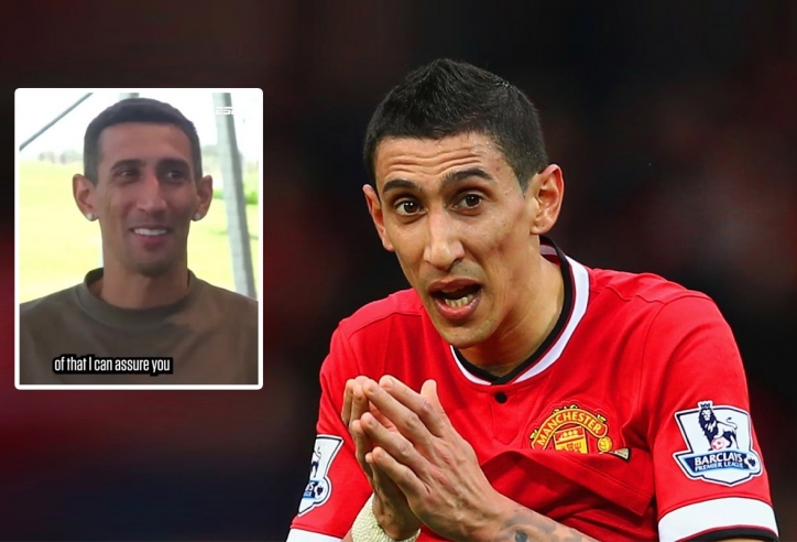 Cố tình 'lạc đề', Di Maria chỉ thẳng tên HLV tệ nhất tại Man Utd