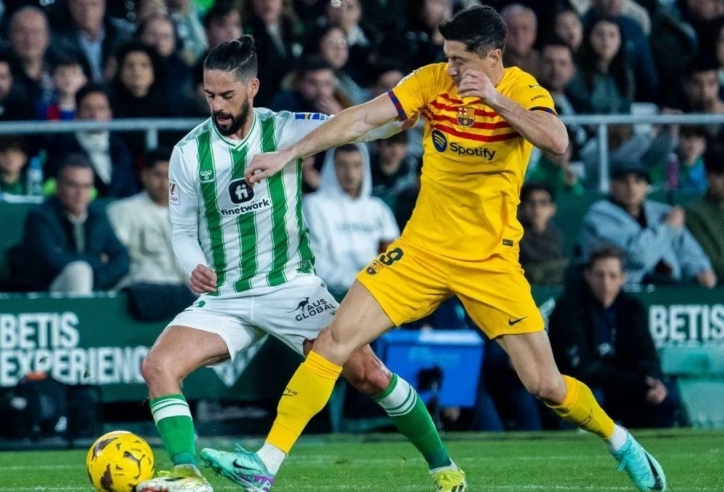 Trực tiếp Barca vs Real Betis, 22h15 ngày 07/12