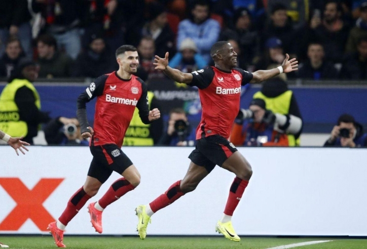 Bayer Leverkusen hạ Inter Milan nhờ bàn thắng phút 90