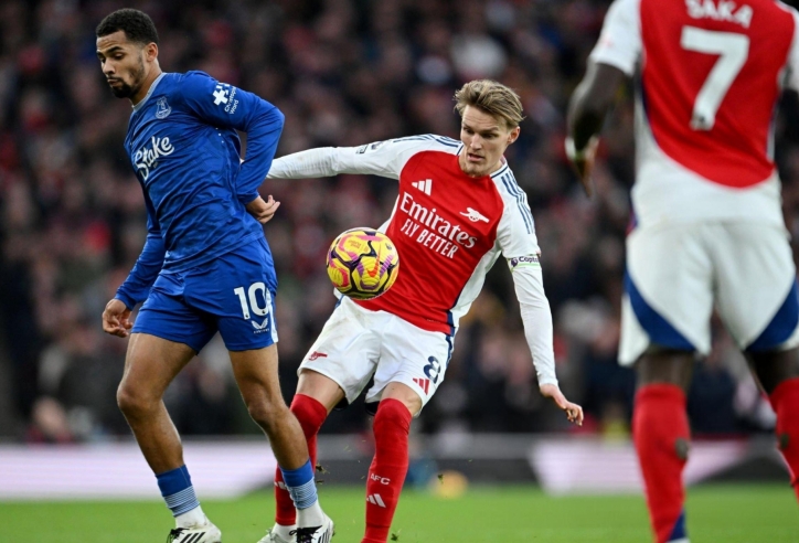 Trực tiếp Arsenal 0-0 Everton: Bế tắc