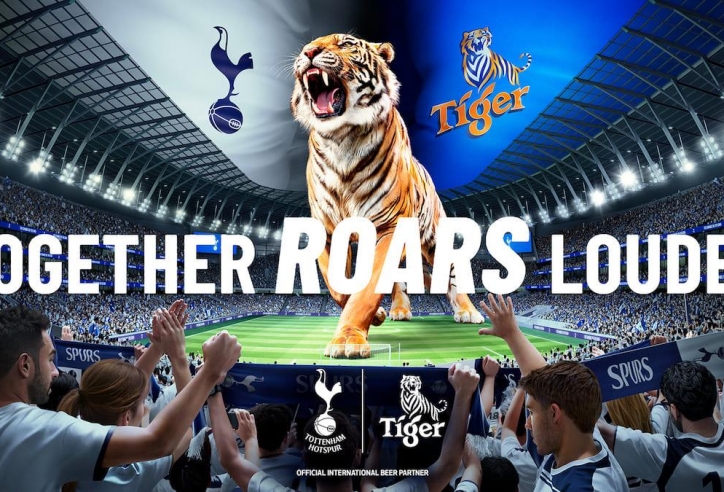 Tiger Beer và cú bắt tay “khuấy đảo” cộng đồng bóng đá cùng CLB Tottenham Hotspur