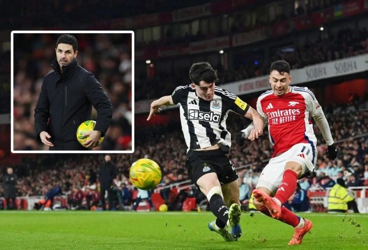 Arteta đổ lỗi cho trái bóng khi Arsenal thua