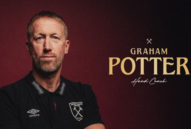 Graham Potter chính thức tái xuất Ngoại hạng Anh