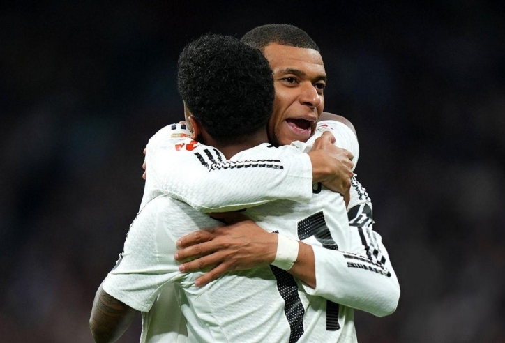 Trực tiếp Real Madrid 4-1 Las Palmas: Mbappe hụt hattrick