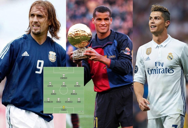 Đội hình tuổi Tỵ hay nhất mọi thời đại: Ronaldo kết hợp Rivaldo