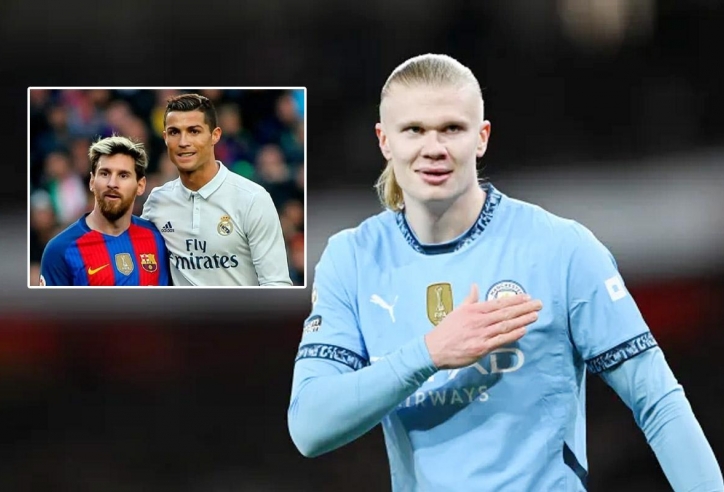 Haaland đánh bại Messi, Ronaldo, Mbappe và Kane