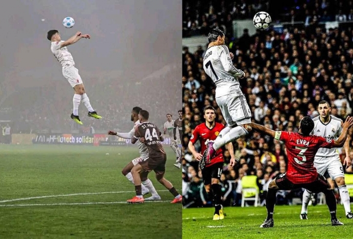 Cầu thủ 19 tuổi bật nhảy 'ma thuật' cao hơn Ronaldo?