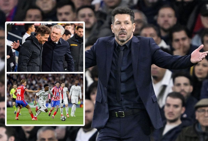 Simeone: 'Atletico sẽ ngược dòng trước Real vào tuần tới'