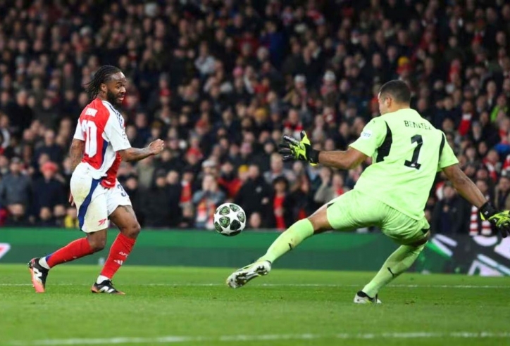 Arsenal mất Sterling tại tứ kết gặp Real Madrid