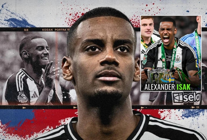 Alexander Isak: Nhà vô địch Carabao Cup đáng giá 150 triệu Euro